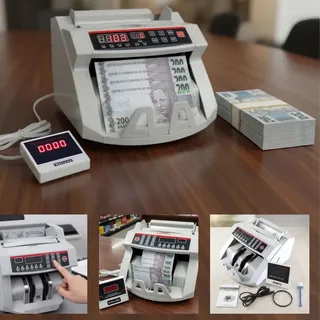 Maquina de Contas Cedulas Dinheiro Com Detector de Notas Falsas UV E MG + Painel K NAKASAKI