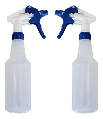 Kit 2 Borrifadores Spray Profissional Limpeza Azul
