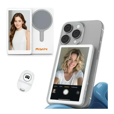 Aiyin Monitor De Celular Com Espelhamento Selfie Magnetica Vlog