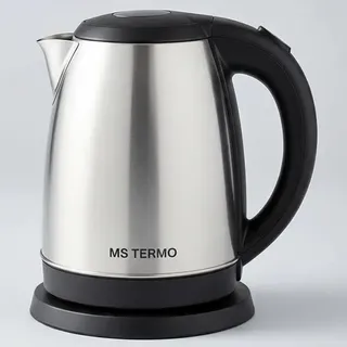 Chaleira Elétrica MS Termo Aço Inox 1,8L, com Desligamento Automático e Base Giratória 360°