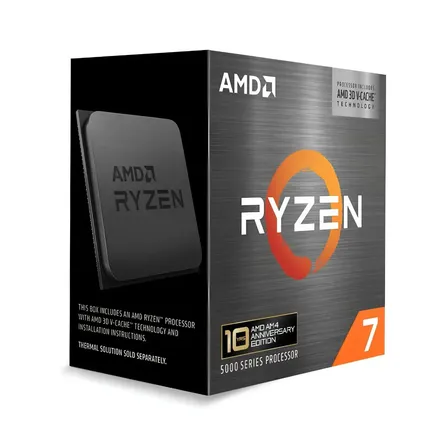Processador Amd Ryzen 7 5800x3d, 4.5ghz Turbo,cache 96mb Am4