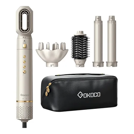 Secador De Cabelo 5 Em 1 Gokoco Gd031 Escova