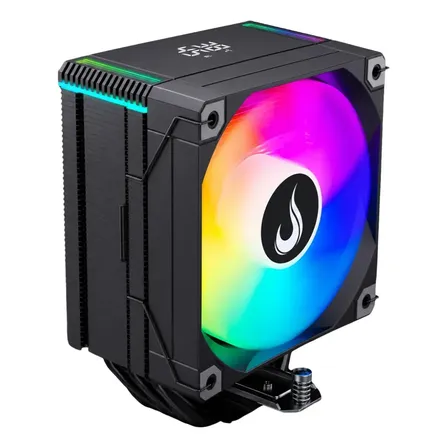 Air Cooler Amd E Intel Rise Mode Temp 6 Black Argb Display Preto