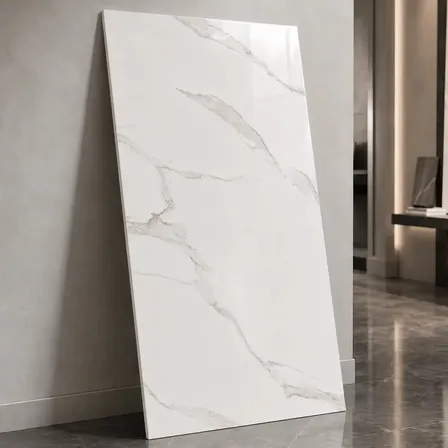 Kit 10 Placas Adesivas 3D Espuma Mármore Branco 60x30cm Impermeáveis Pré-Cortadas Autocolantes Fácil Limpeza Revestimento de Parede Moderno e Decorativo