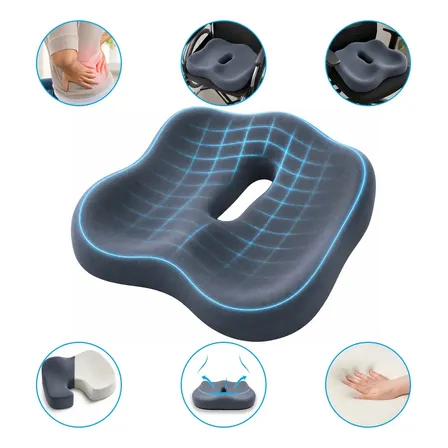 Almofada Ergonomica Cadeira Suporte Almofada Do Cóccix Assento Lombar Ergonômico Almofada Ortopedica Até 200KG