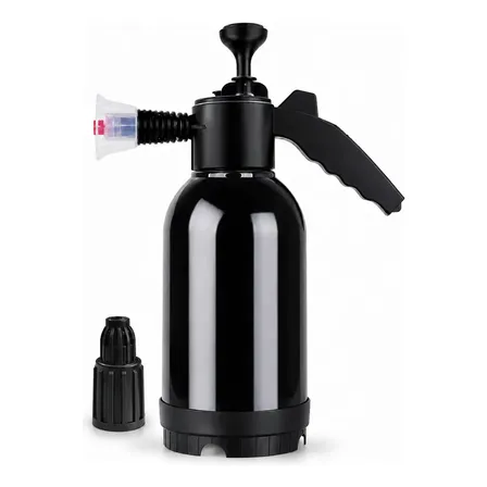 Pulverizador Espuma 2L Manual Snow Foam Lavar Carro Moto Pressão 3 Em 1 Reforçado Resistente Jato Regulável Limpeza Shampoo Cera Automotiva