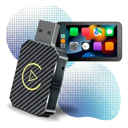 Carplay Adaptador Sem Fio Car Play Android Auto 2 Em 1 Usb Car Play Wireless Automático