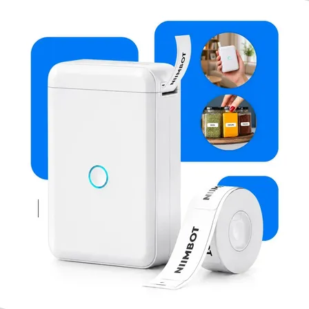 Impressora Etiqueta Niimbot D110 Mini Portátil Bluetooth Termica Usb Recarregável Etiquetadora