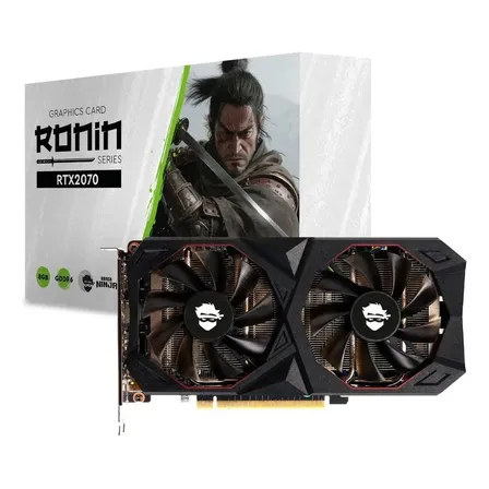 Placa De Vídeo Rtx 2070 Gamer Ninja Ronin 8gb Gddr6