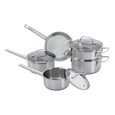 Jogo De Panelas Brinox 5 Peças Inox City