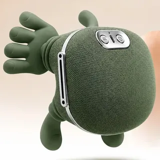 Massageador Pescoço Ombros Shiatsu 3d Elétrico Calor Bivolt Verde