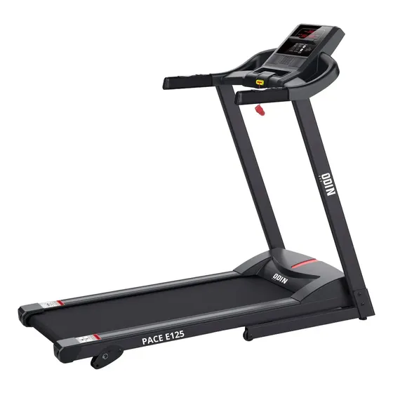 Esteira Elétrica Ergométrica Dobrável Odin Fit PACE 13km/h Lona 42x110cm 220v Treino Caminhada e Corrida 100kg