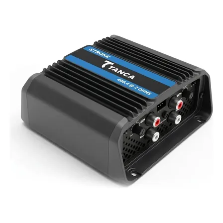 Amplificador De Som Para Veículos Tanca Stroke 400.4 400w Preto