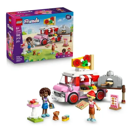 Lego Friends Caminhão De Pizza 42694; Conjunto De Construção; Brinquedo Para Criar Histórias; Ideia De Presente Para O Dia Das Crianças; 6+ 190 Friends Pizzaria