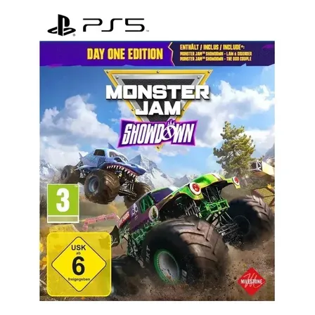 Monster Jam Showdown Day One Edition - Ps5 Físico Europeu