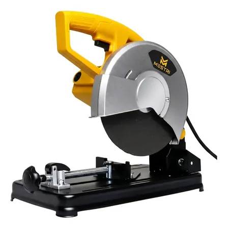 Serra Corte Rápida Policorte 8pol 1600w 205mm 5000rpm Mestri M-313 Amarelo 127v