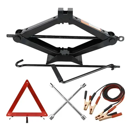 Kit Estepe Macaco Triangulo Chave Roda Cabo Chupeta 1,5t