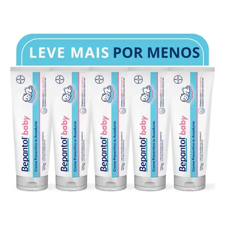 Bepantol Baby Kit Pomada Assadura Bebe 120g, Leve 5 Pague 4