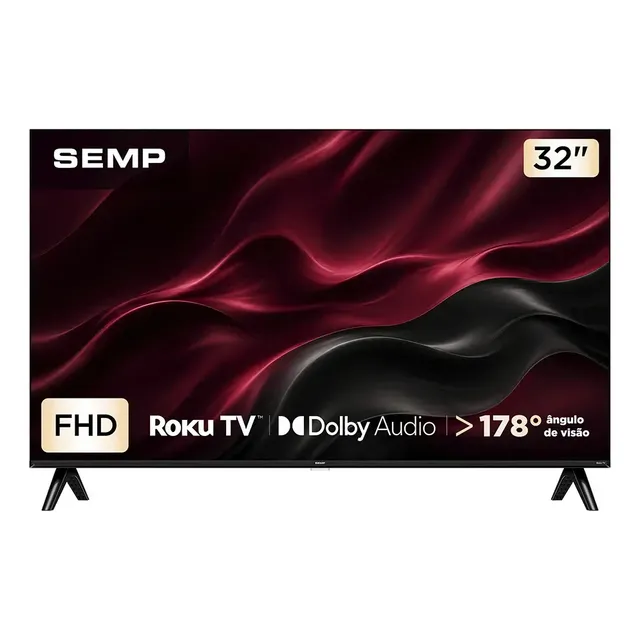 Smart Tv Semp 32 Led Full Hd S42r Roku Tv Wi-fi 32s42r