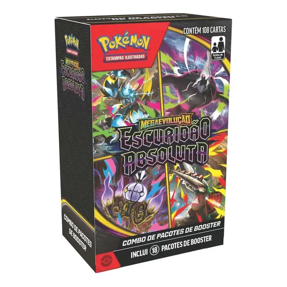 Case Lacrada De Combo De Booster Escuridao Absoluta Pokemon Escuridao Absoluta Português
