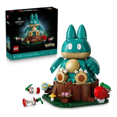 Lego® Pokémon Munchlax; Conjunto De Construção 72150 757