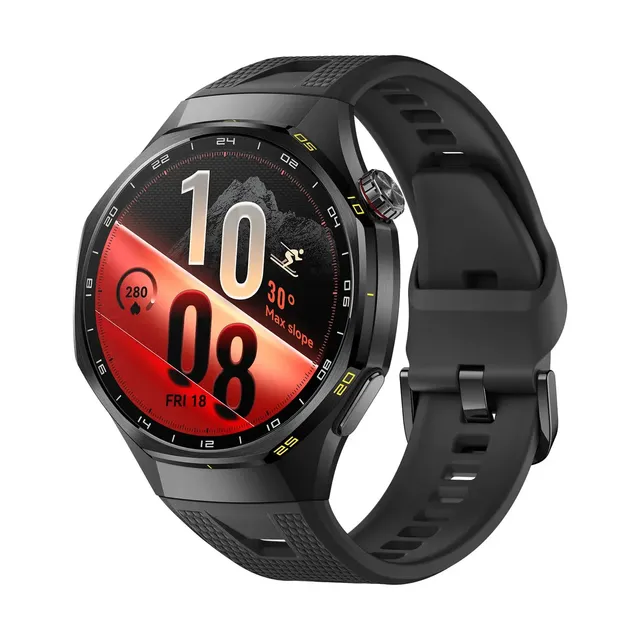 Huawei Watch Gt 7 Pro 46mm Smart Watch, Bateria De Até 21 Dias, Caixa Em Liga De Titânio E Bisel Em Cerâmica Nano-tech,... Fluoroelastômero