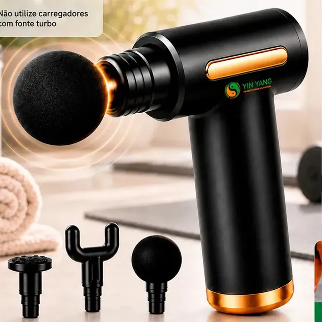 Massageador Corporal Pistola Pescoço Aquecimento Elétrico Masajeador Massageador Pês Lombar Panturrilha Mão Pescoço Cabeça Costas Coluna Pernas Ombros Cervical - Aparelho massagem Portátil