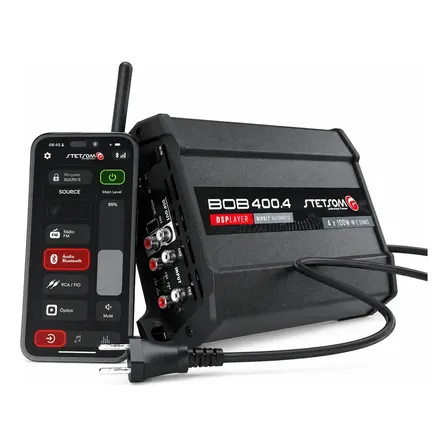 Stetsom Modulo Bobdsplayer400.4 Com Fonte Bivolt 127v/220v Preto