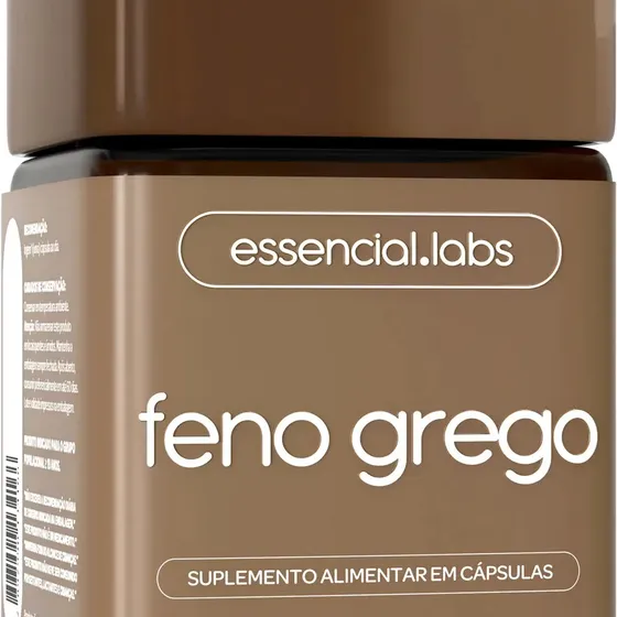 FENO GREGO 450mg - Fórmula com Máxima Concentração e Pureza - 60 doses