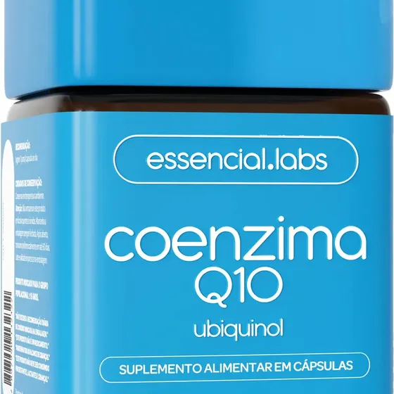 COENZIMA Q10 UBIQUINOL - 60 Doses - Fórmula Concentrada e com Máxima Pureza