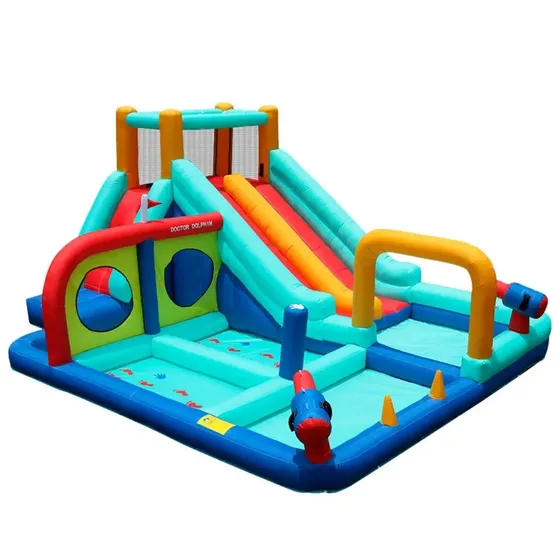 MaxiToys PLAYGROUND-AQUÁTICO Brinquedo Inflável - Aqua Zone