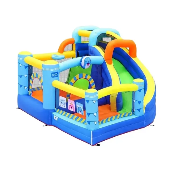 MaxiToys PLAYGROUND-INFLÁVEL Brinquedo Inflável - Dolphin