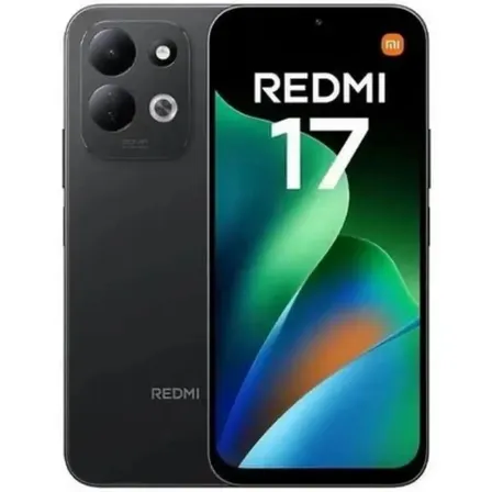 Smartphone Xiaomi Redmi 17 4G 4GB RAM 128GB Tela 6,9 120Hz Bateria 7500mAh 50MP Preto