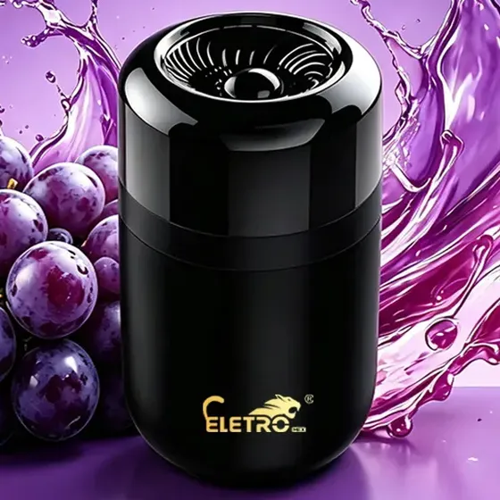 Eletro-aromatizador De Carro Premium Perfume Sólido Duradouro | Elimina Odores E Deixa O Carro Cheiroso Cor Uva Fragrância Uva