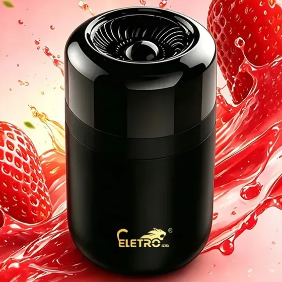 Eletro-aromatizador De Carro Premium Perfume Sólido Duradouro | Elimina Odores E Deixa O Carro Cheiroso Cor Morango Fragrância Morango