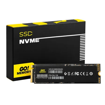 Ssd M.2 Nvme 2280 Go! Memory De 128gb Gn-128 Notebook E Pc Preto