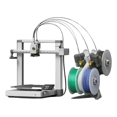Impressora 3d Bambu Lab A1 Com Ams Lite Combo 4 Cores Cinza