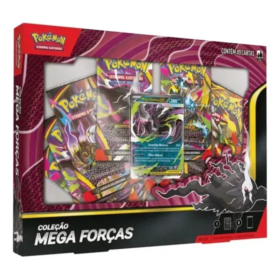 Box Pokémon TCG Mega Forças - Mega Darkrai ex