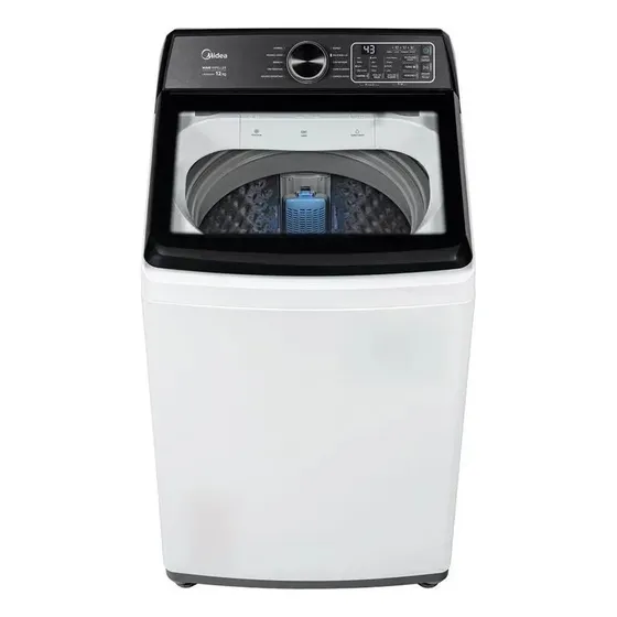 Lavadora De Roupas Midea 12kg Wave Impeller Mav04w120/wkbr0 Branco
