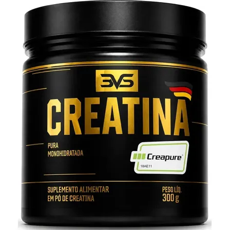 Creatina Creapure 300g - 100% Pura com Matéria-prima Alemã - 3VS NUTRITION