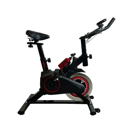 Bicicleta Ergométrica Spinning Fitness Sport Preto 100kg Aço Carbono + Squeeze