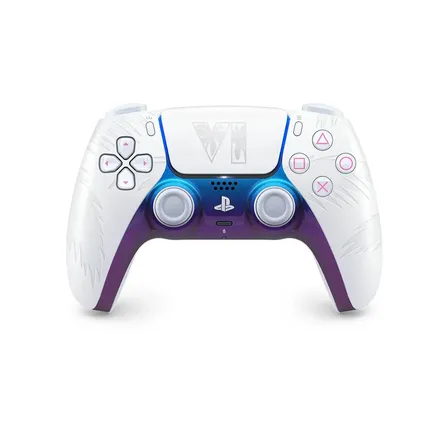 Controle Sem Fio Dualsense Branco Edição Limitada Do Grand Theft Auto Vi