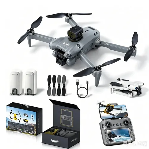 Drone Profissional M4 ULTRA Com Gps E Câmera Full Hd, 2 Baterias