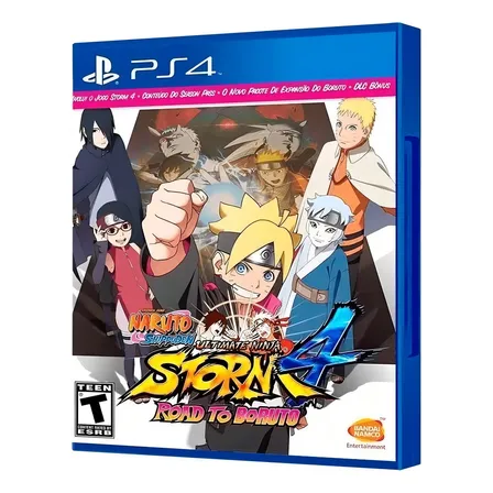 Naruto Shippuden: Ultimate Ninja Storm 4 Road To Boruto Standard Edition Playstation 4 (físico)