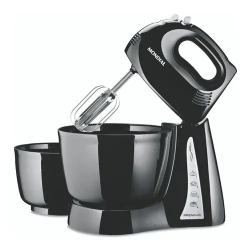 Batedeira B-04-np Premium Due Cake 500w Preto Mondial Preto 60