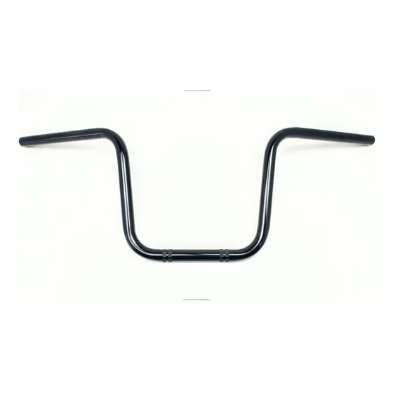 Guidão Alto 25 Cm 10 Chopper Custom Preto 22 Mm 7/8