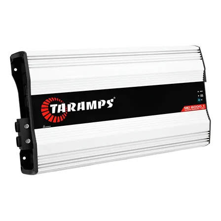 Modulo Taramps Md8000 8000 W Rms Amplificador 1 Canal 1 Ohm Branco