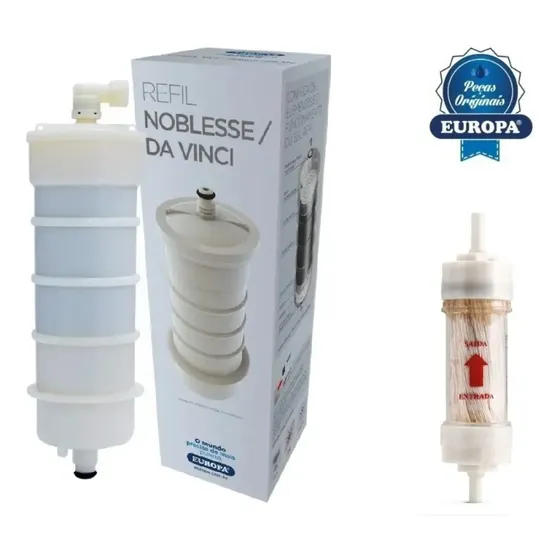 Kit Refil Purificador + Mrb Hf 180º P/ Da Vinci Hf Natural