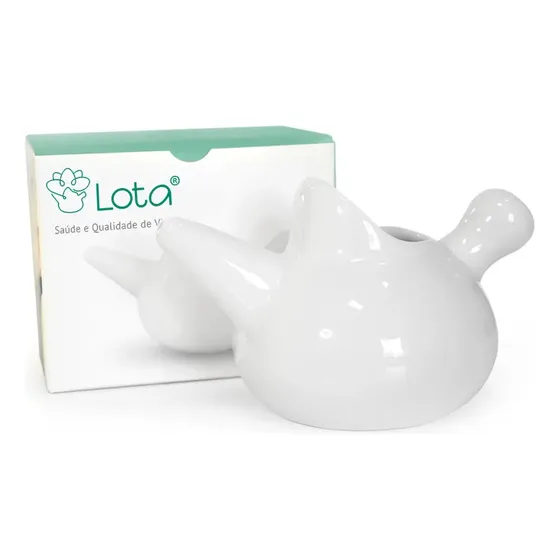 Lota Higienizador Nasal De Porcelana P - 200 Ml