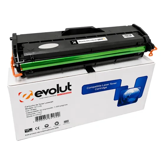 Toner Para Samsung M2070w D111 Mlt M2020 Chip Atualizado
